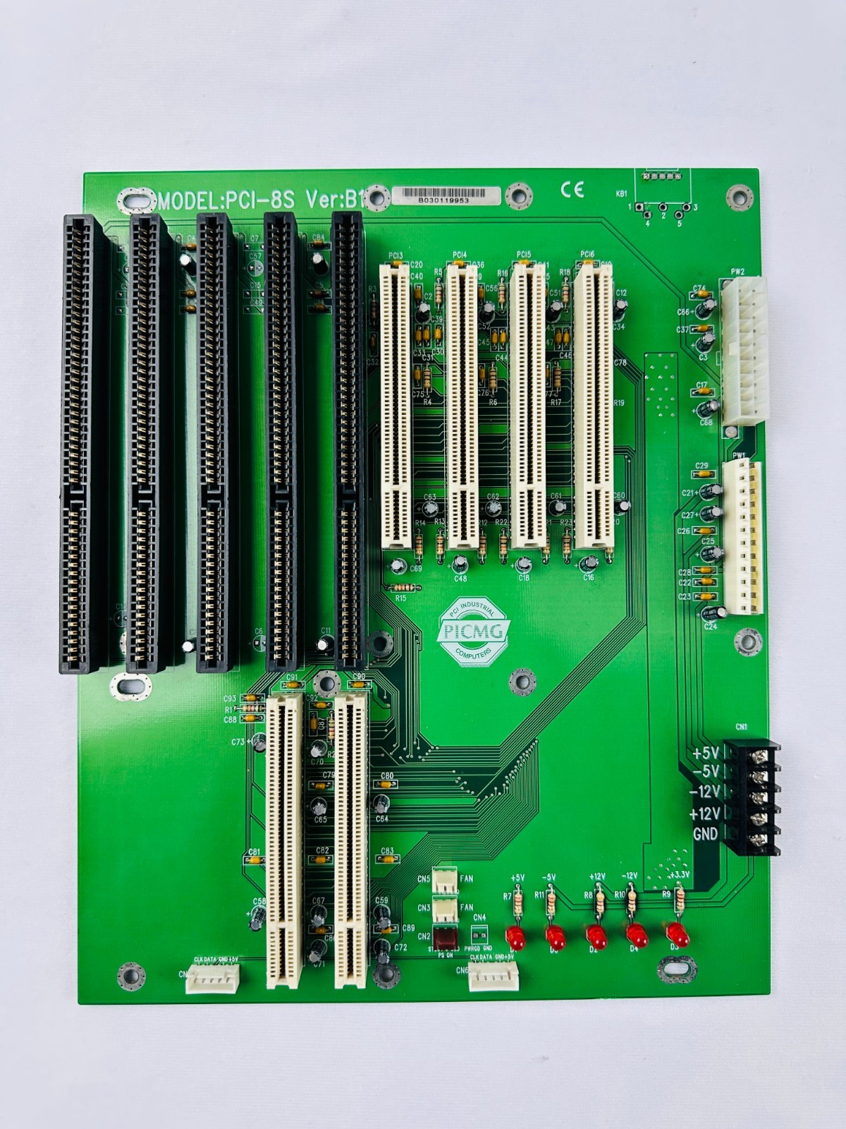 IEI PCI-8S Backplane