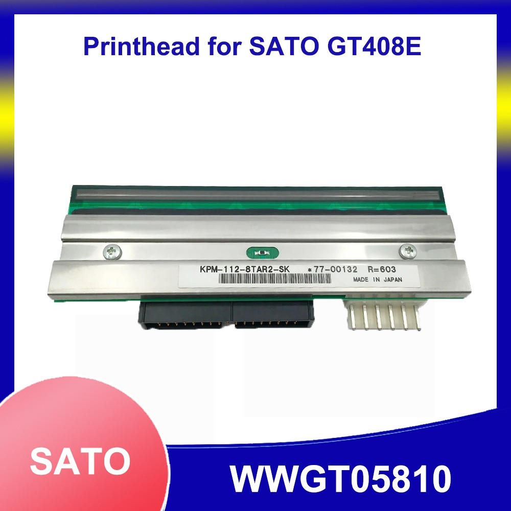 WWGT05810 Original Printhead for SATO GT408E 203dpi Thermal Label Printer