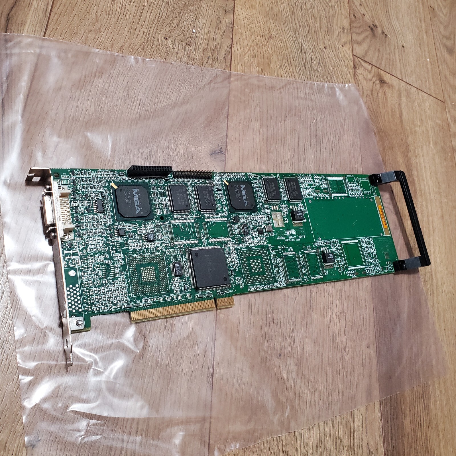 Matrox 796-01 Rev B MGI G+/DUALP Frame Grabber Graphics Board