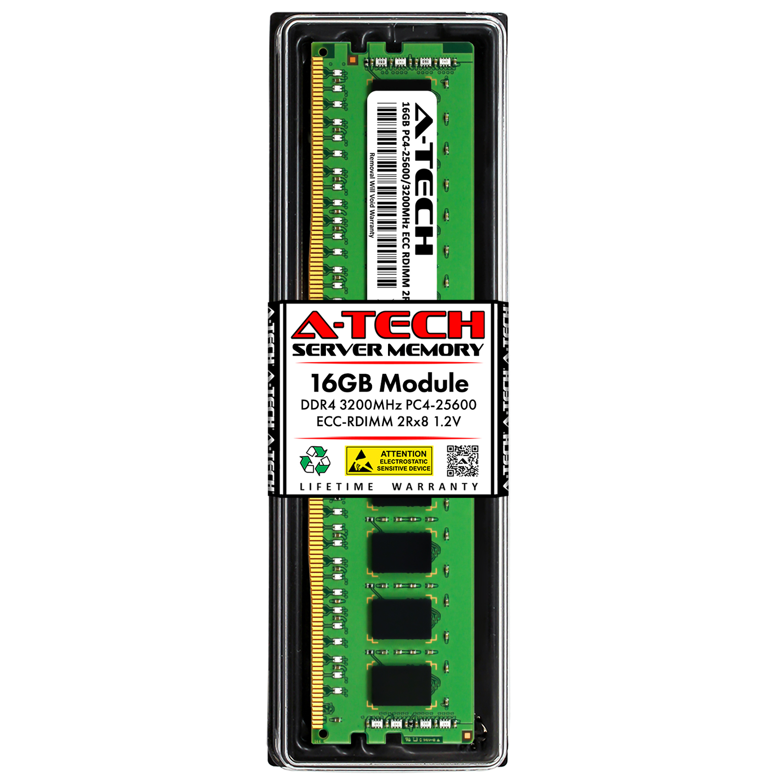 16GB DDR4 PC4-25600R RDIMM (Replacement for Lenovo 4X77A08632) Server Memory RAM