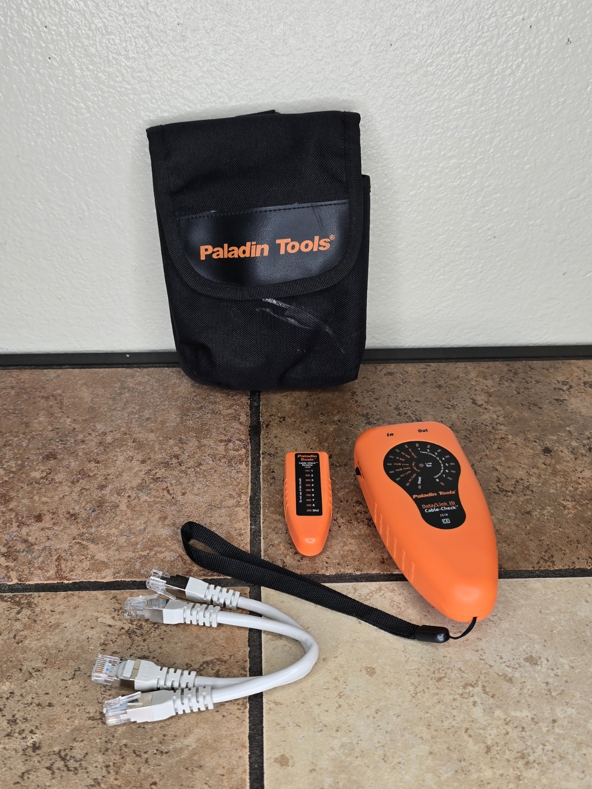 Used Tested Paladin Tools Data/Link ID Plus Cable Check Black Case Technicians 