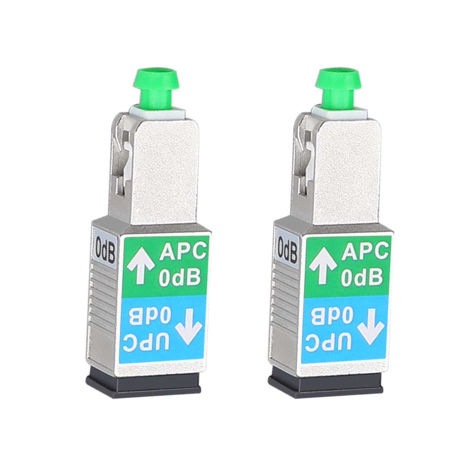 - 2pcs Fiber Optical Adapter - SC/APC Male to SC/UPC Female Singlemode Hybrid...