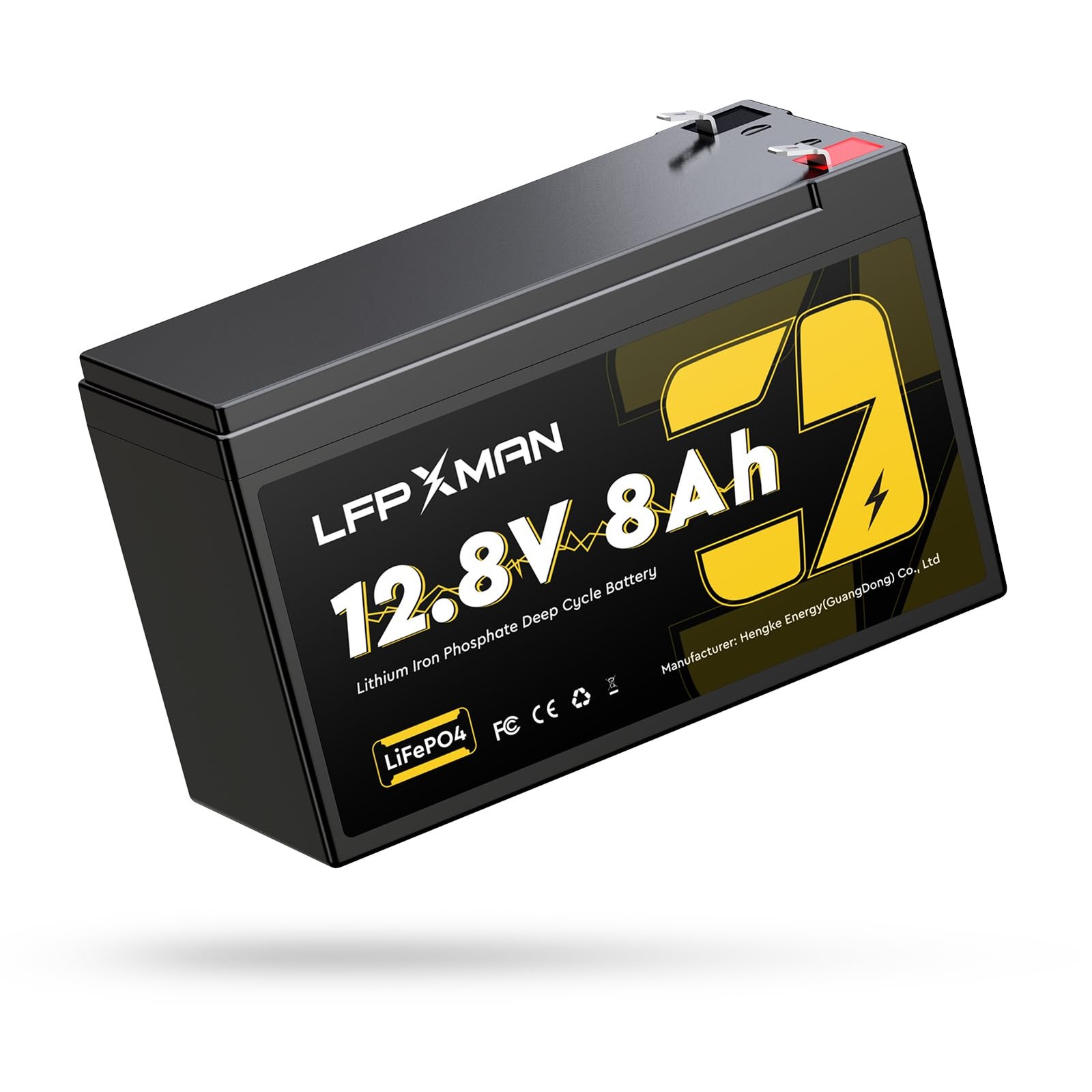 12V 8Ah LiFePO4 Battery for SLA Battery Replacement