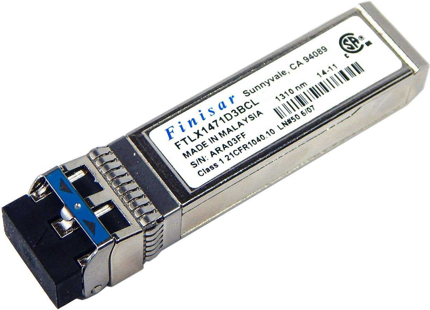 Finisar FTLX1471D3BCL 10Gb LR 1310NM 10KM SFP+ for Dell 407-BBOP