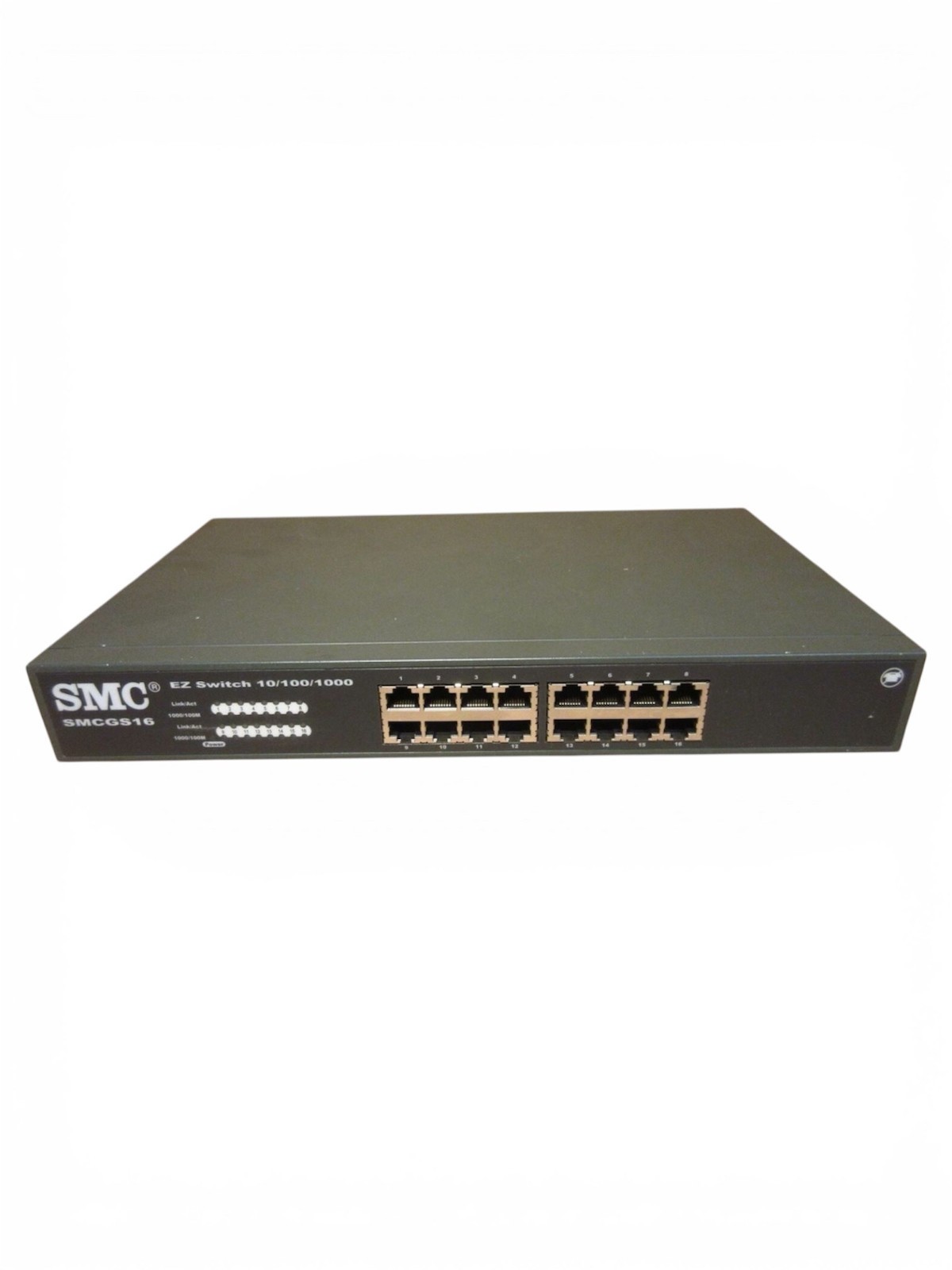 SMC SMCGS16 16-Port RJ-45 Gigabit Ethernet Switch - New