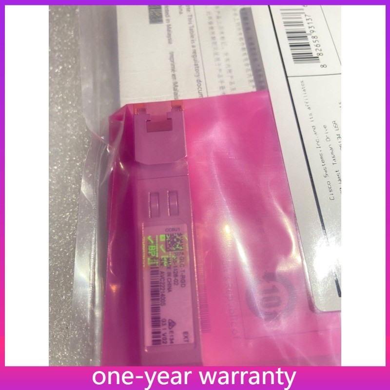 GLC-T-RGD 1000BASE-T RJ45 New Cisco 100M SFP Transceiver Module Hologram