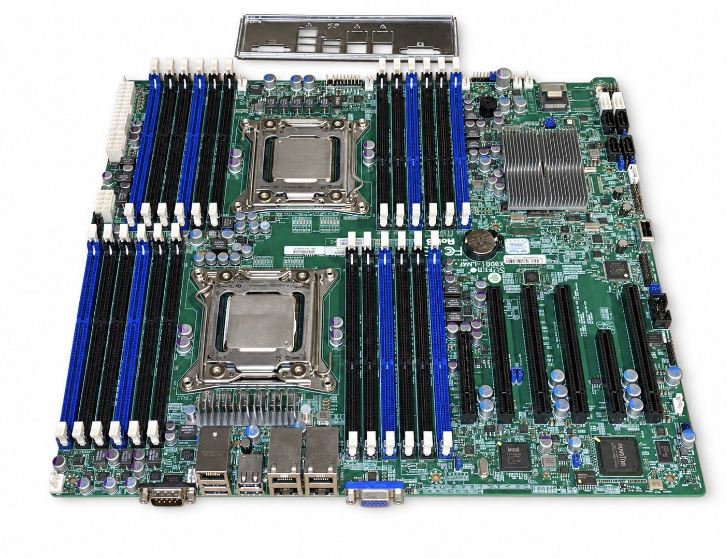 Supermicro X9DRi-LN4F+ REV:1.10 DUAL LGA2011 24xDDR3 E-ATX Server Motherboard