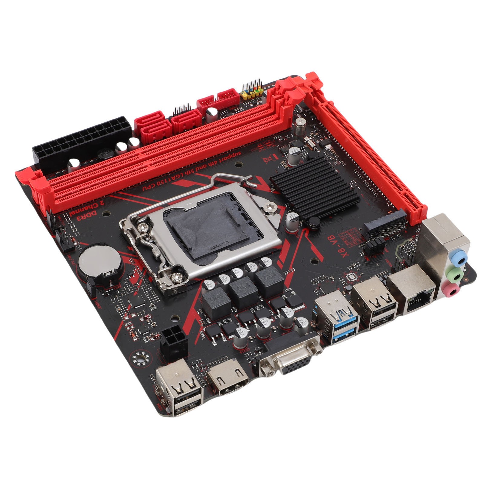 H81 Micro ITX Motherboard For LGA1150 DDR3 1920x1080 60Hz Serial ATA2.0 M.2 GBOR