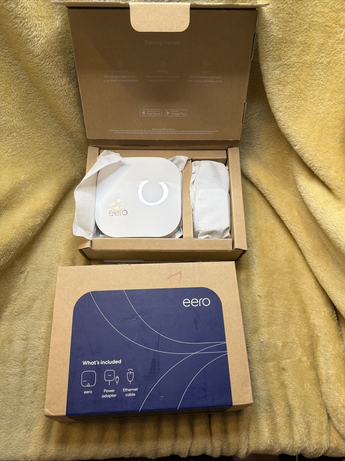 Eero Pro (2nd-gen) B010001 WiFi Tri Band Wireless Network Router BRAND NEW