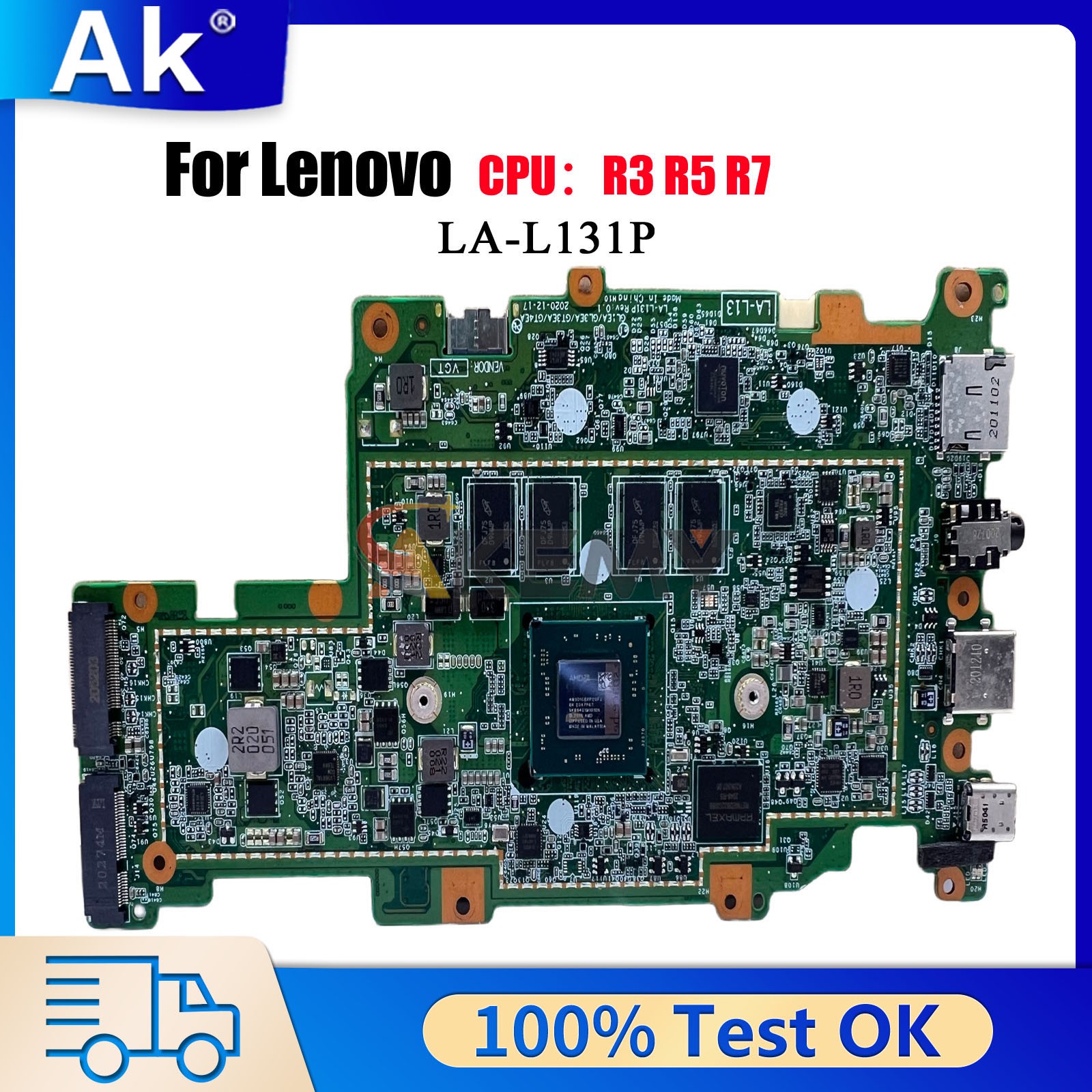 LA-L131P For Lenovo 14e Chromebook Gen 2 Laptop Motherboard 4G 8G RAM 32/64G SSD