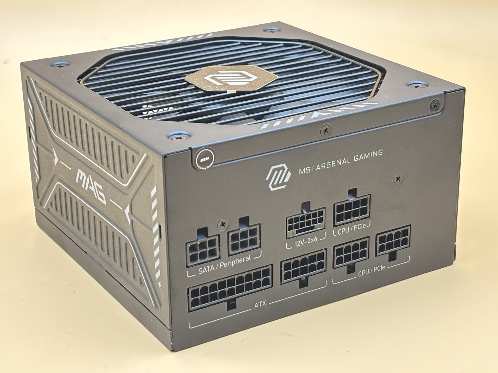 MSI MAG A650GLS PCIe 5 650W Fully Modular ATX 3.1 PSU MISSING POWER SUPPLY