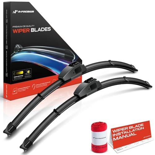  24" + 24" Windshield Wiper Blades Compatible with Dodge Ram 1500/2500/3500 & 