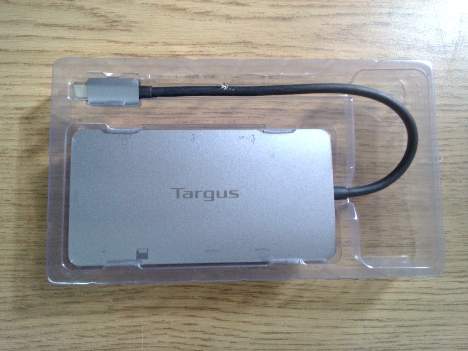 Targus USB-C 4K HDMI Dual Monitor Travel Dock Station with 100w Power Pass-Thru