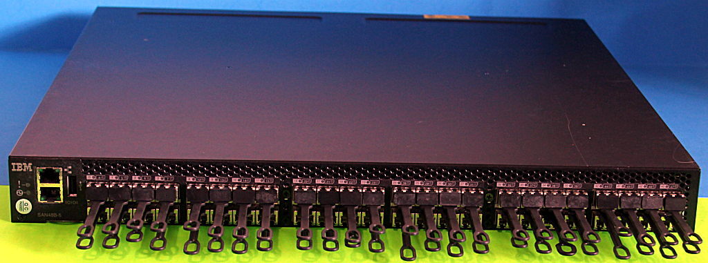2498-F48 IBM SAN48B-5 Brocade 6510 w/ 48 Active Ports ENT License  48x 16GB SFP