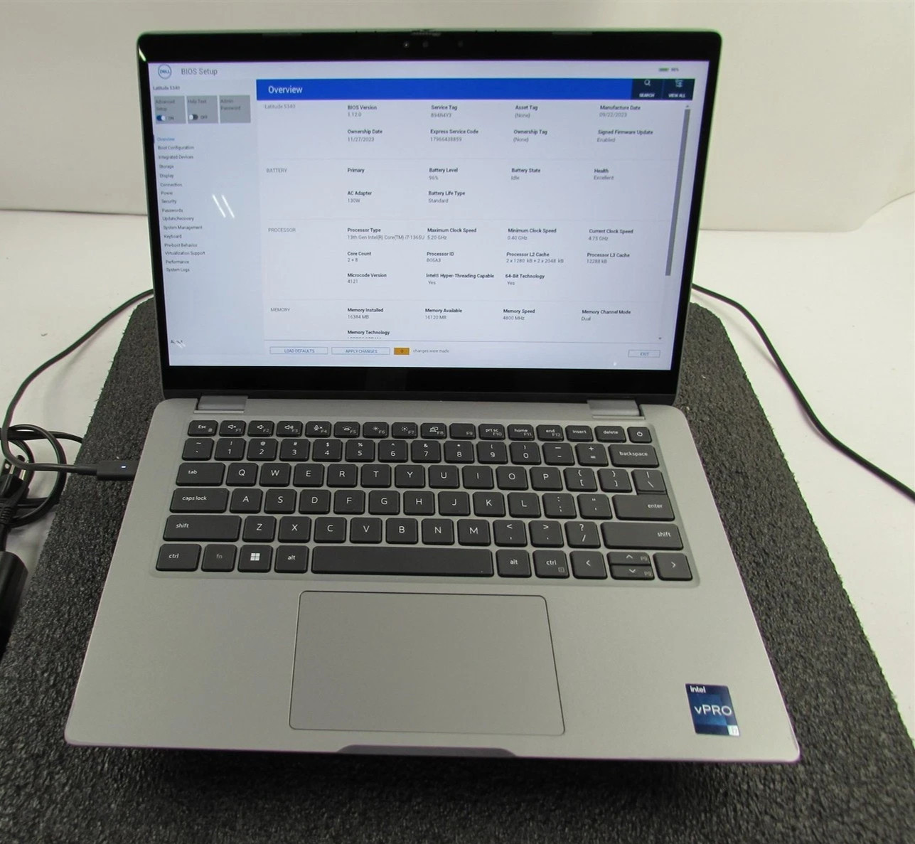 DELL LATITUDE 5340  FHD Core i7-1365U vPro 32GB RAM 512GB SSD   Win11P