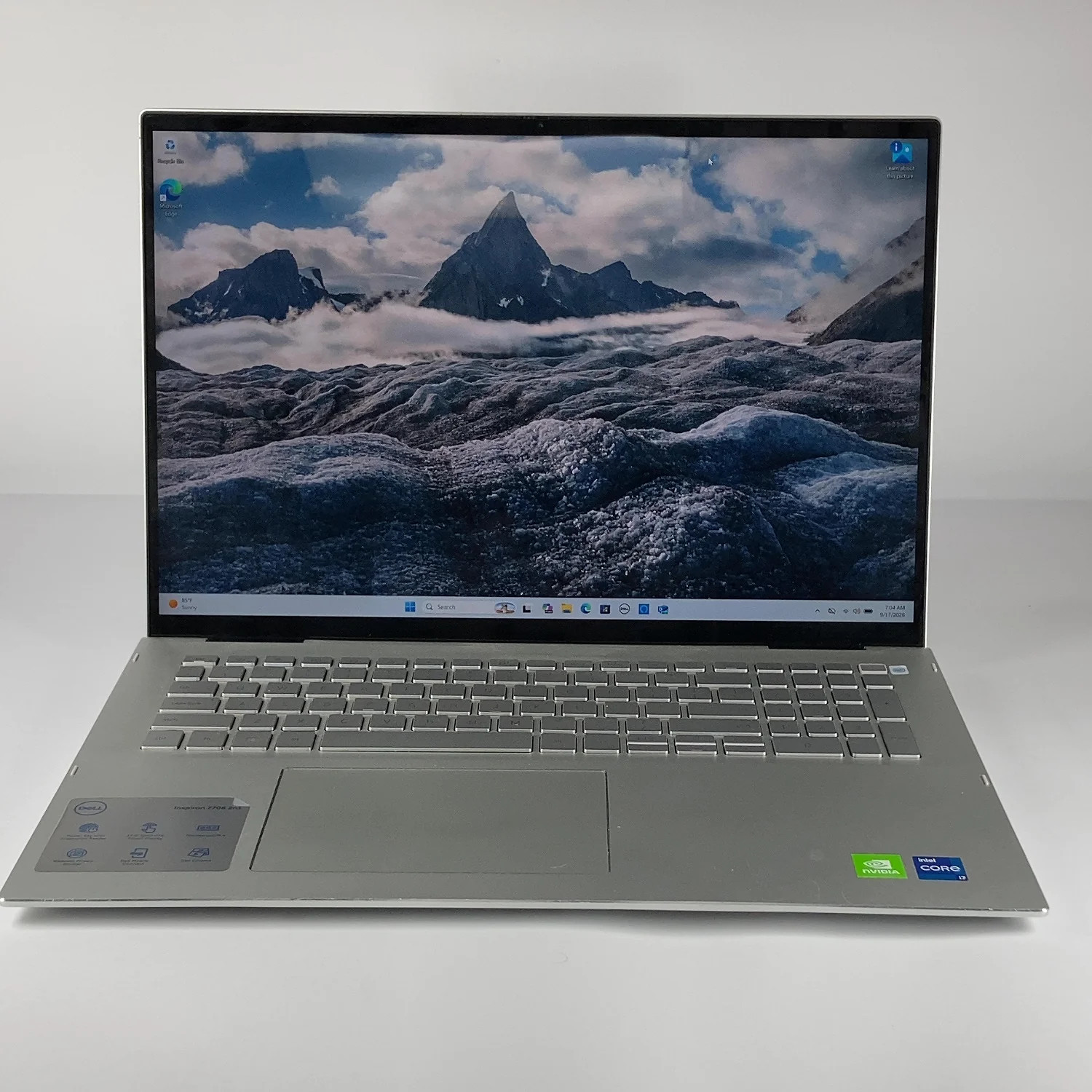 Dell Inspiron 7706 2-IN-1 17" i7-1165G7 2.8GHz 16GB RAM 512GB SSD GeForce MX350