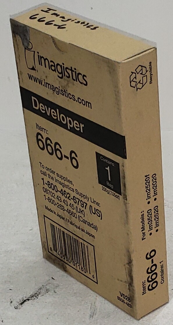 OCE Imagistics Developer 666-6 (Brand New OEM)