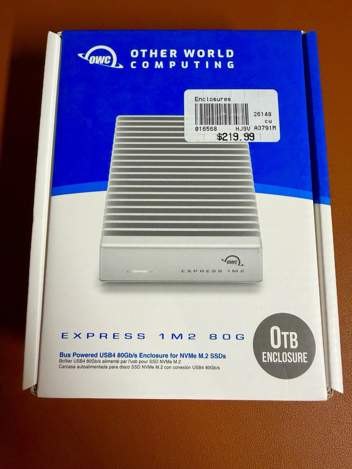 other world computing Express 1 M2 80G - Brand New Sealed In Box
