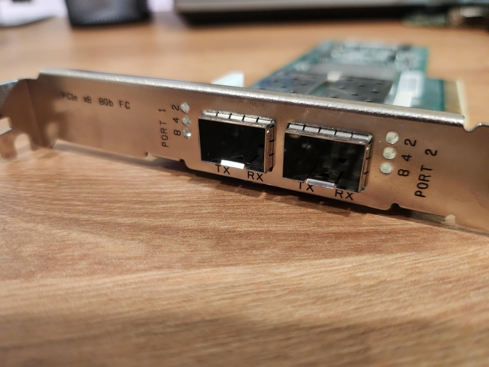 0MFP5T Del QLogic PX2810403-79 QLE2562-DEL 8Gb Dual Port FC HBA PCIe HP +2SFP's