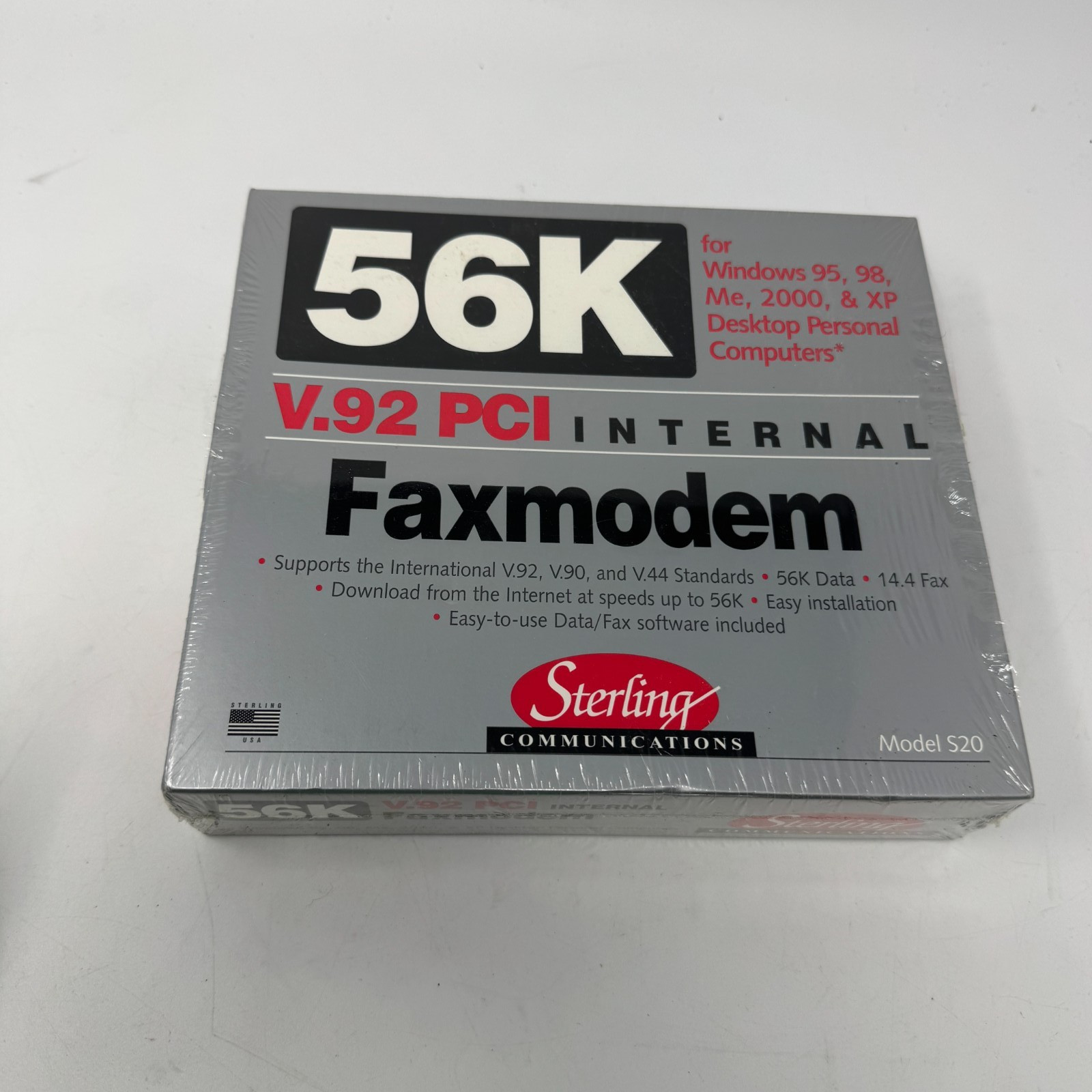 V.92 PCI Internal Faxmodem 56k Sterling Communications