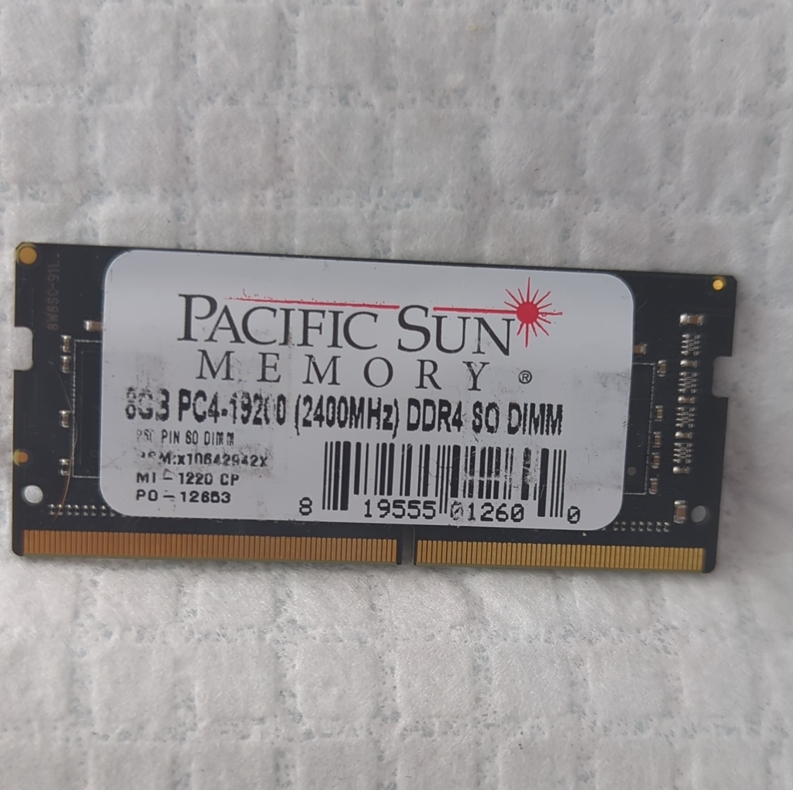 Ram 8GB PACIFIC SUN MEMORY (2400MHz) DDR4 RAM