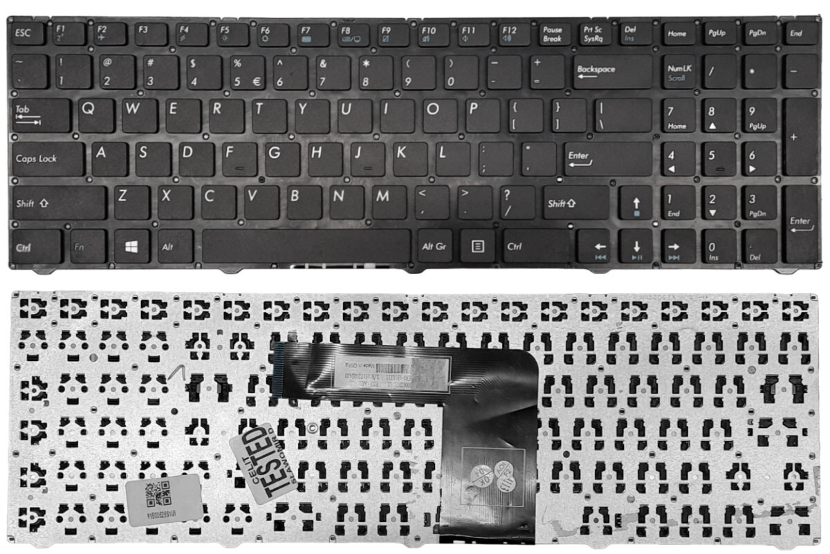 US KEYBOARD MEDION AKOYA P6659 E6422 E6421 E6412  ERAZER  P6661 D15S QWERTY