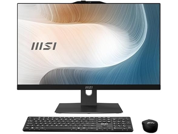 MSI Modern 23.8" Touchscreen AIO 512GB NVMe SSD 8GB RAM AM242TP1M-1099US AM242TP