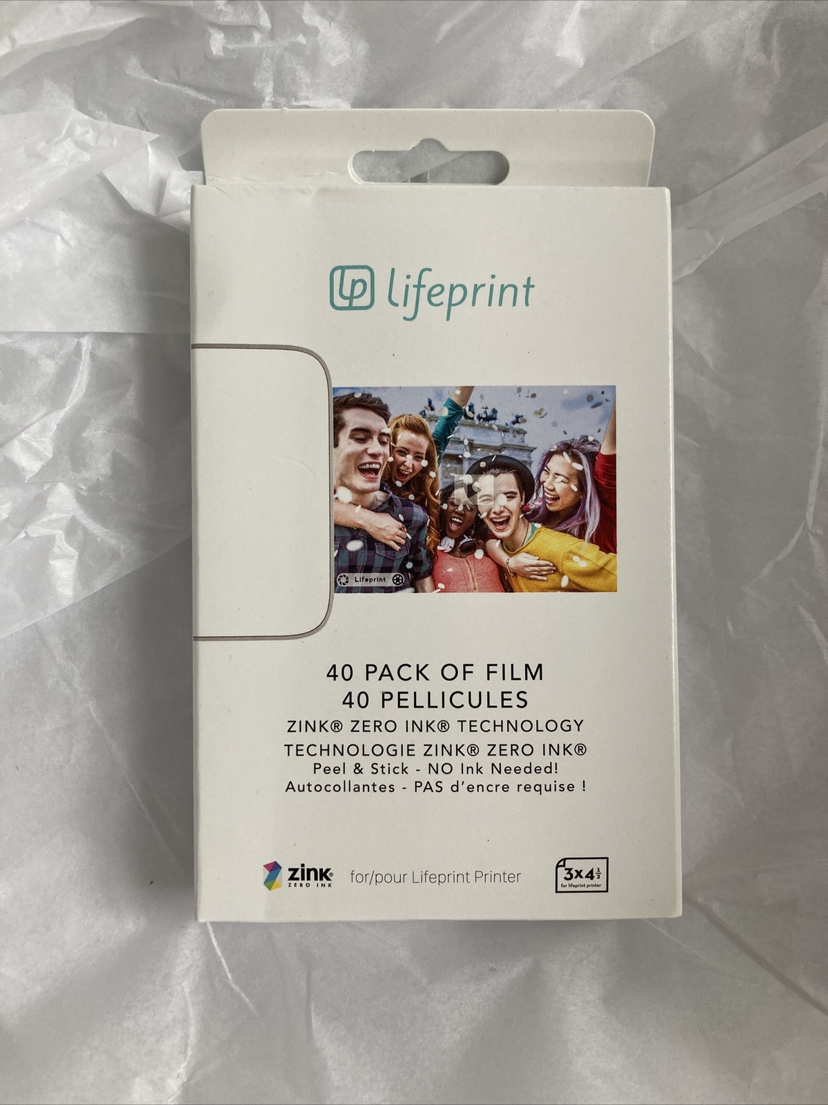 Lifeprint 40 Pack of Film for Lifeprint Augmented Reality Photo and Video Printe