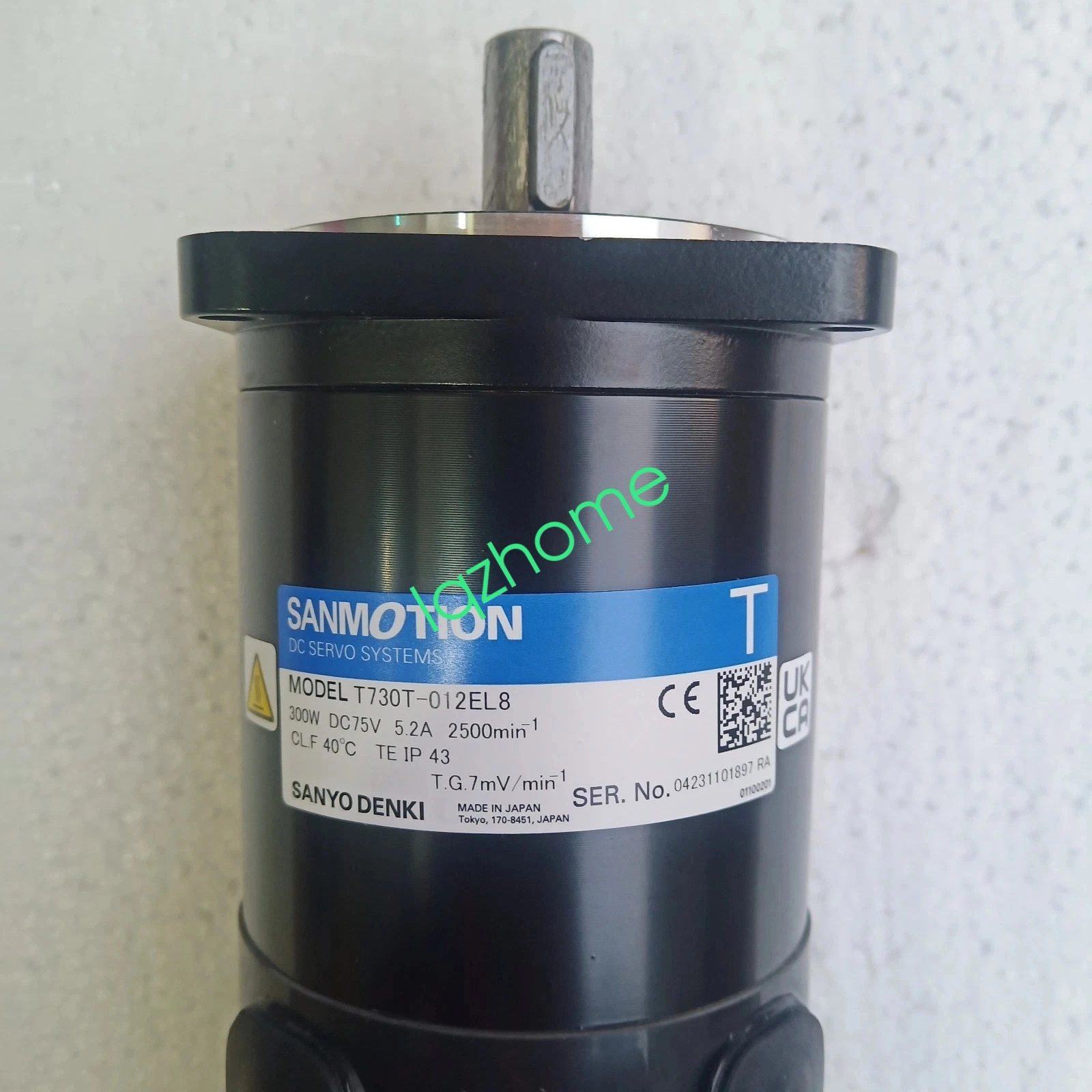 1PCS Sanyo T730T-012EL8 servo motor new via FedEx or DHL
