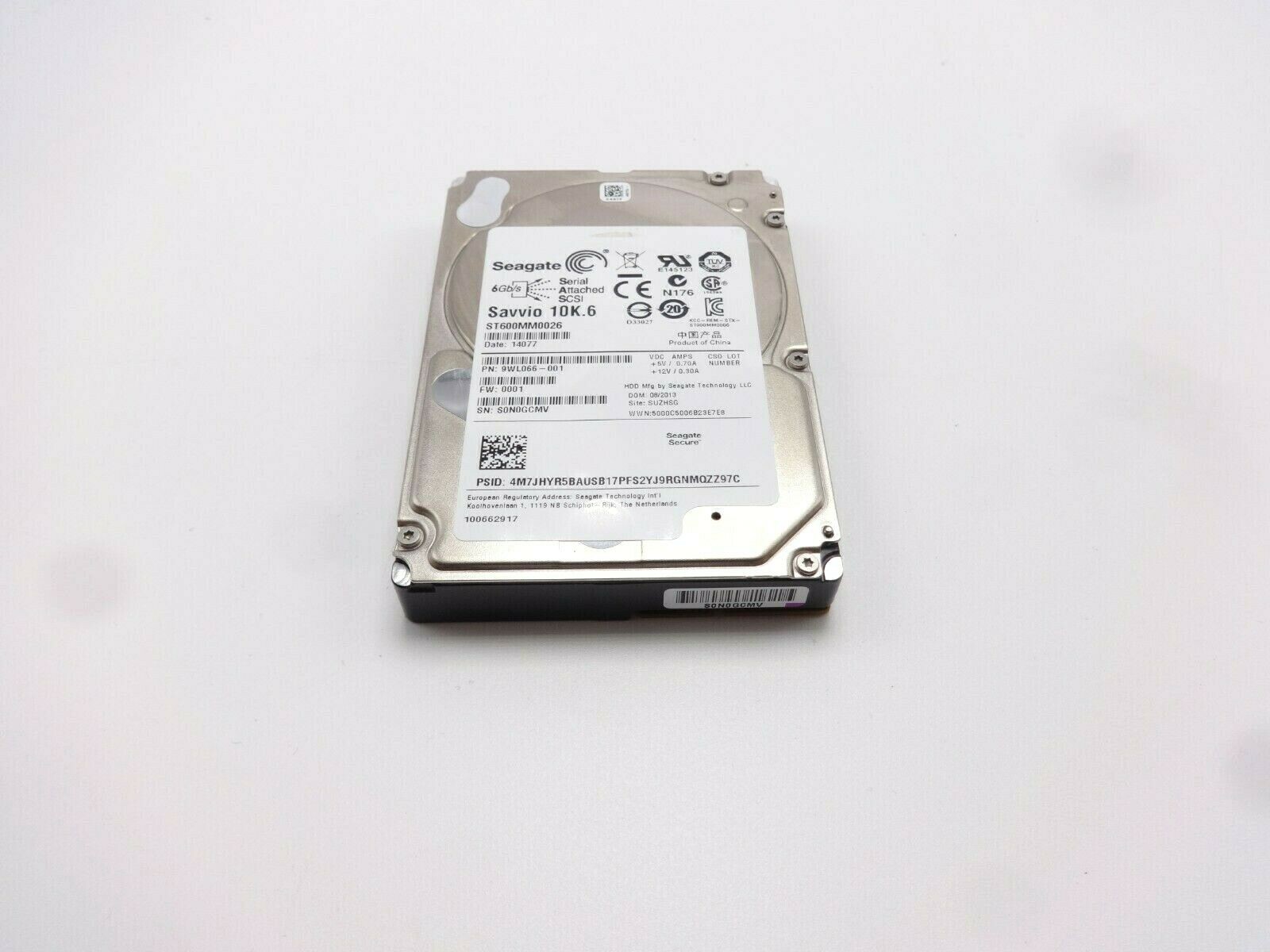 Seagate ST600MM0026 600GB 10K 2.5" SAS Hard Drive