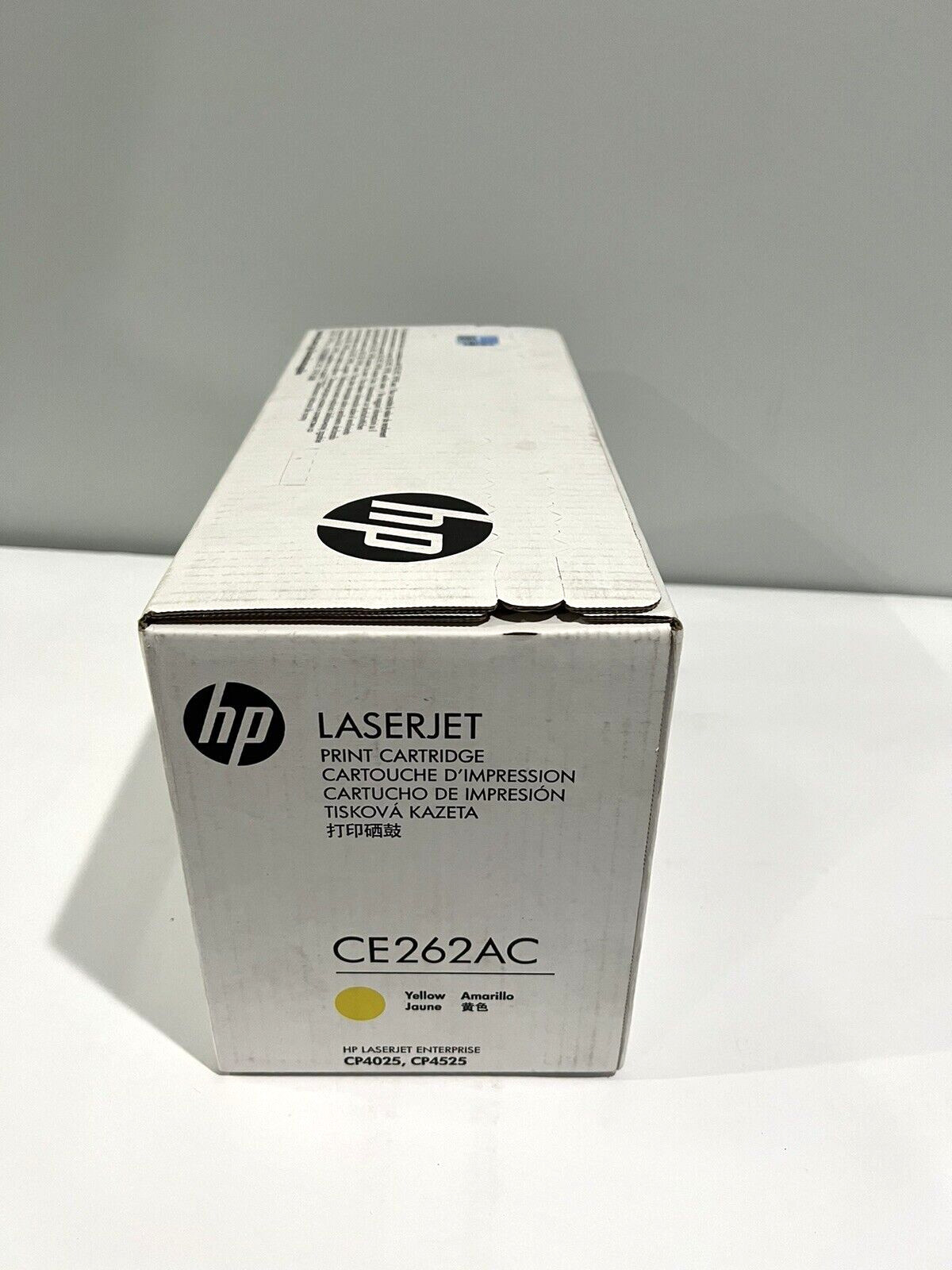 HP 648A CE262AC Yellow Genuine Toner Cartridge 11K Page For LJ CP4025,CP4525 NEW