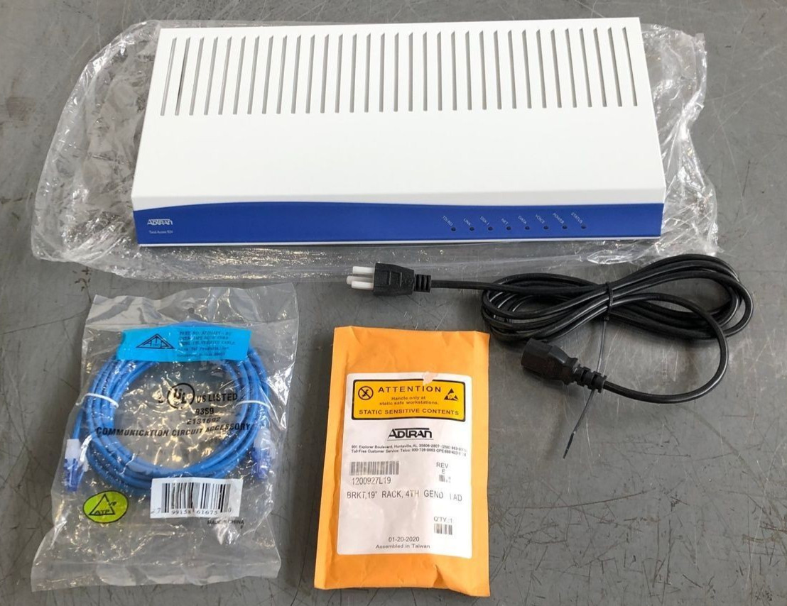 Adtran Total Access 924 2nd Gen Multi-T1 IP Business Gateway 4212924L1CTL