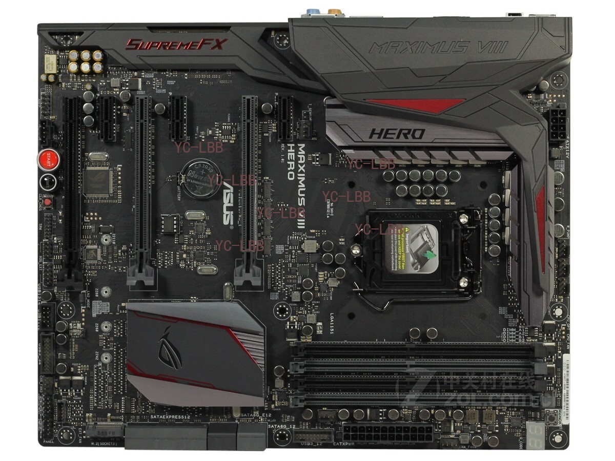 For ASUS MAXIMUS VIII HERO motherboard LGA1151 DDR4 64G DP+HDMI ATX Tested ok