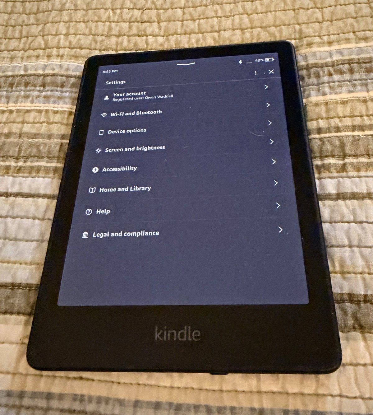 Amazon Kindle Paperwhite 12th Gen 16GB 7in