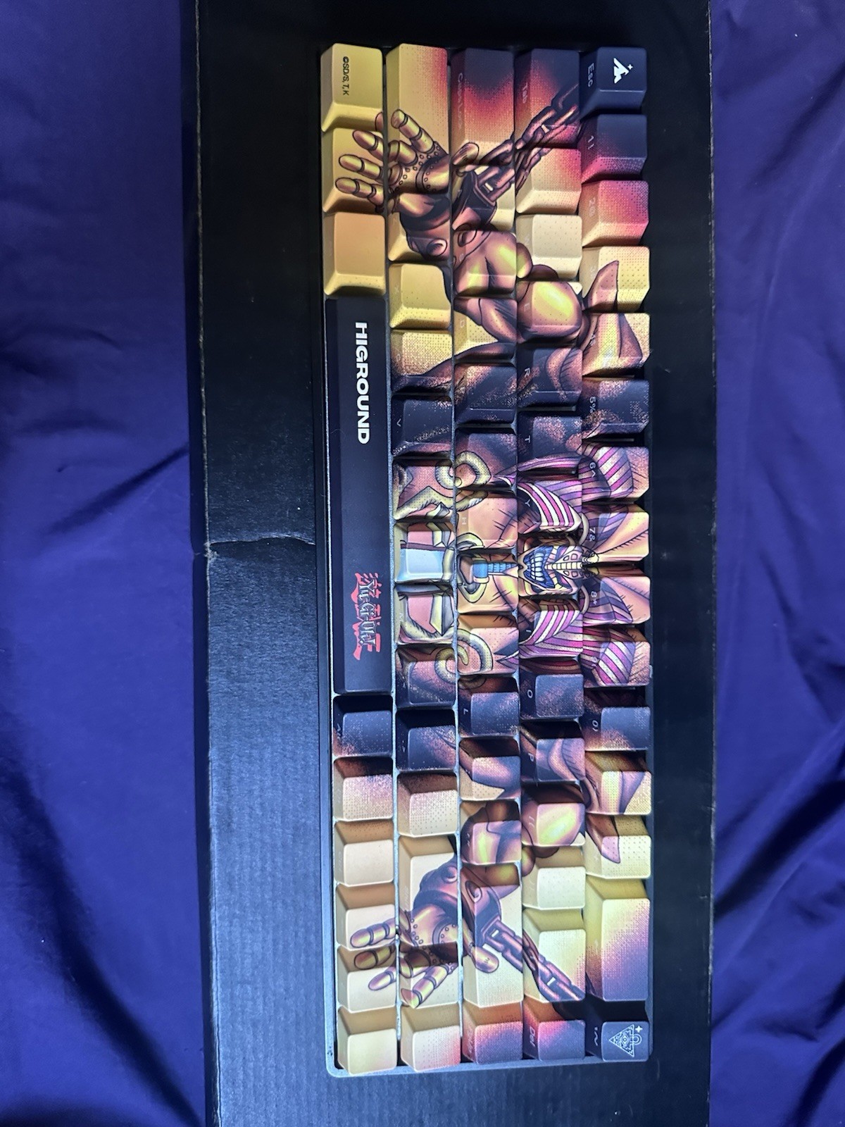 YGO x HG Basecamp 65HE Keyboard - Exodia