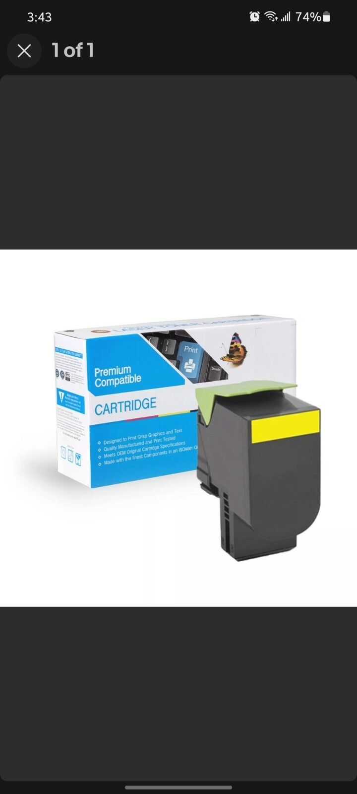 Lexmark Compatible 701HM/70C1HM0  Toner- Magenta CL701HM