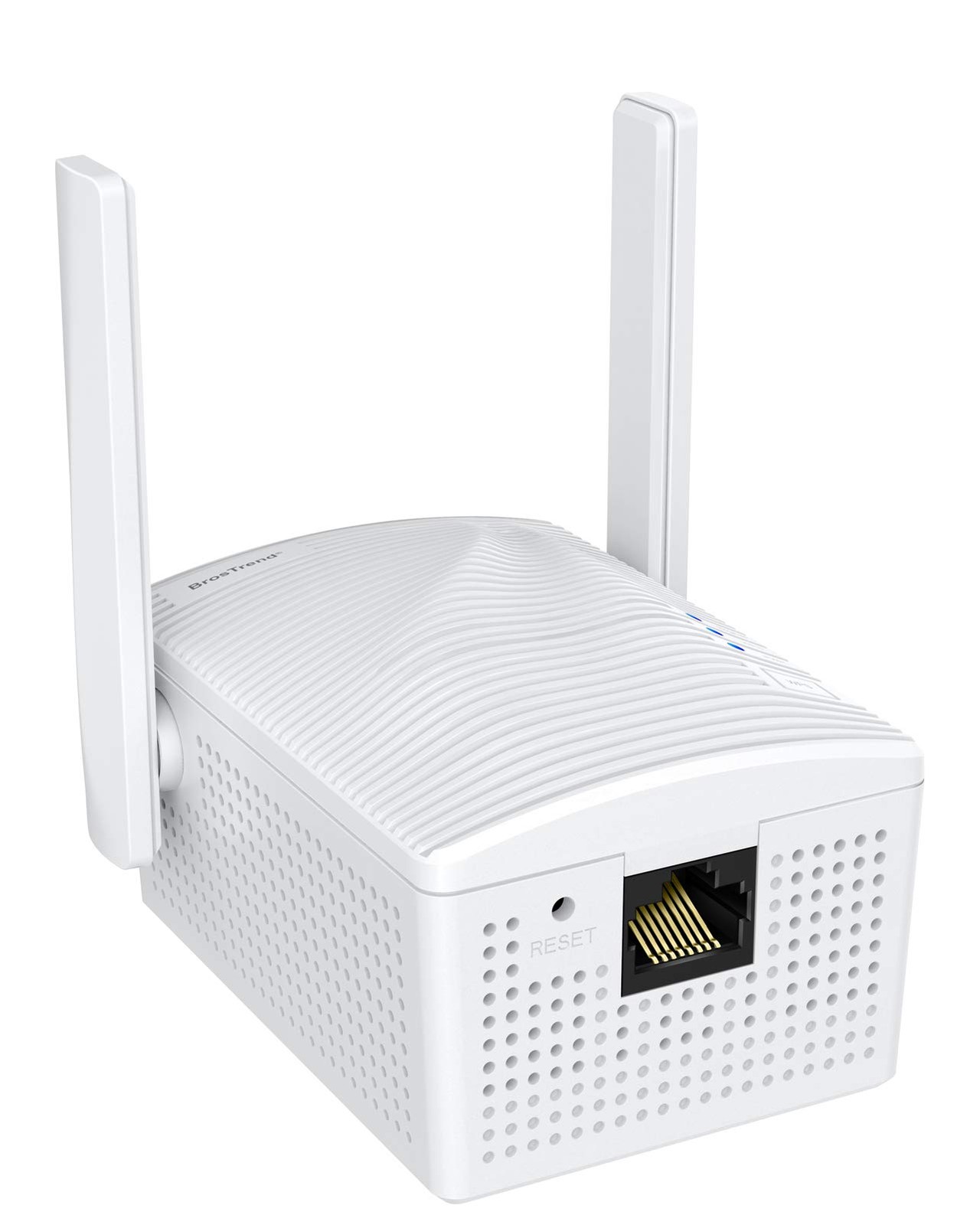 BrosTrend AC1200 WiFi to Ethernet Adapter, 1200Mbps Dual Band Universal white