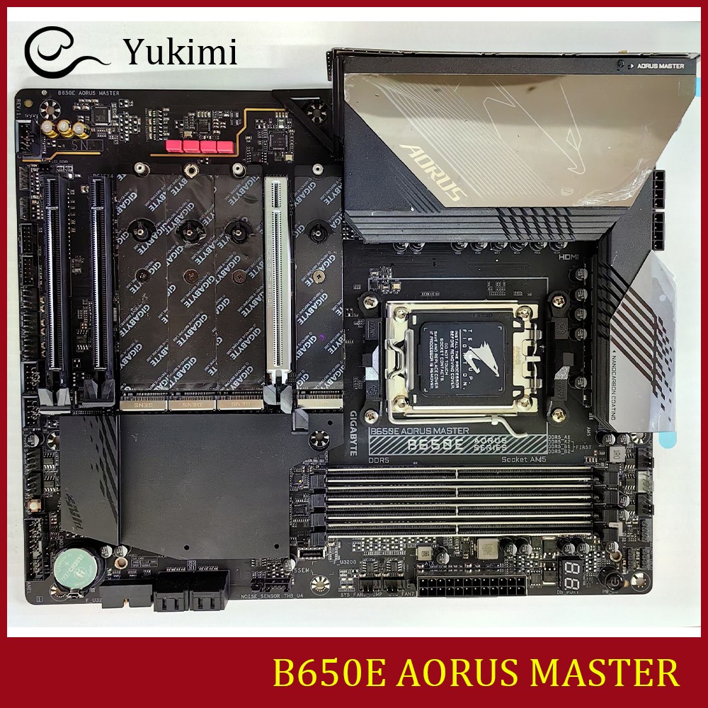 FOR GIGABYTE B650E AORUS MASTER DDR5*4 192GB AMD AM5 HDMI Ｍotherboard Test OK