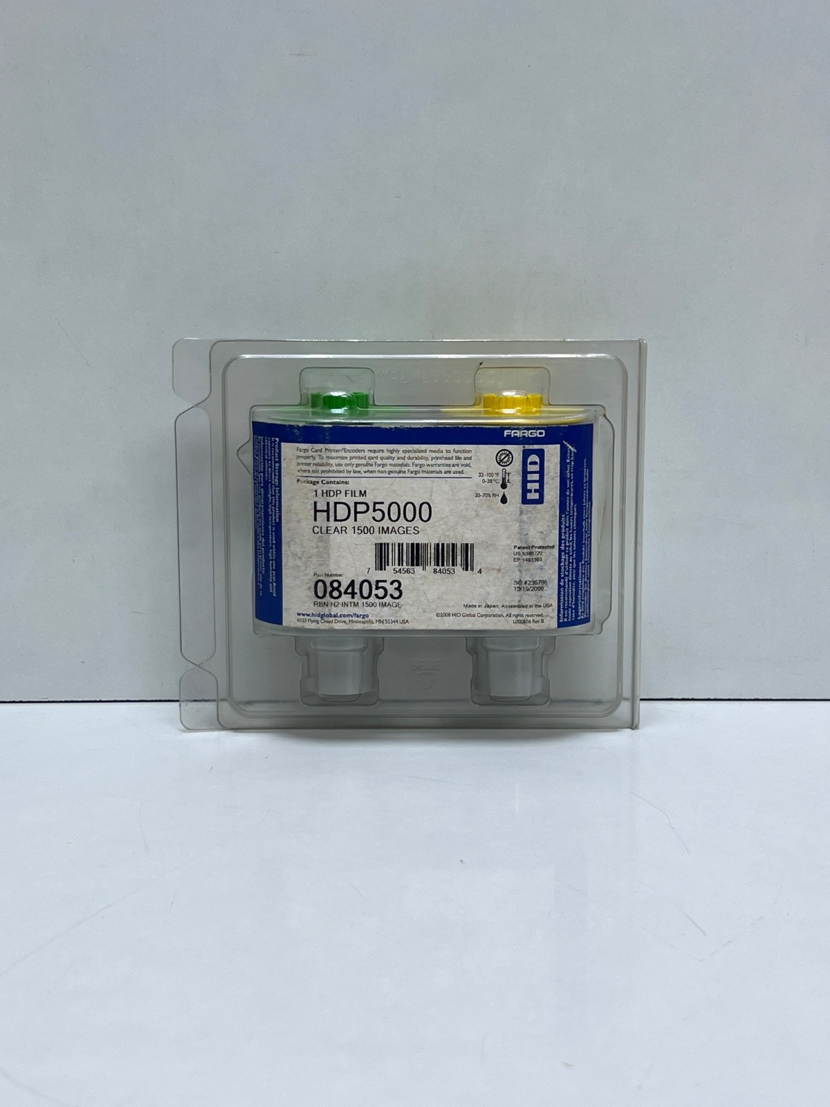 HID 084053 1 HDP FILM CLEAR 1500 IMAGES HDP5000