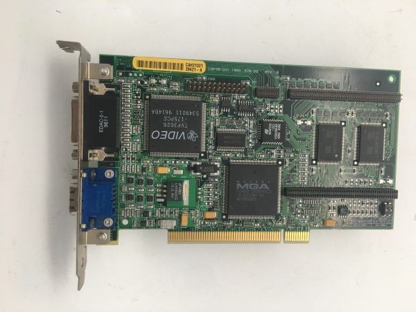 Matrox millenium mga-mil/2/hp3, 576-05, pci, 5063-8777, 2mb