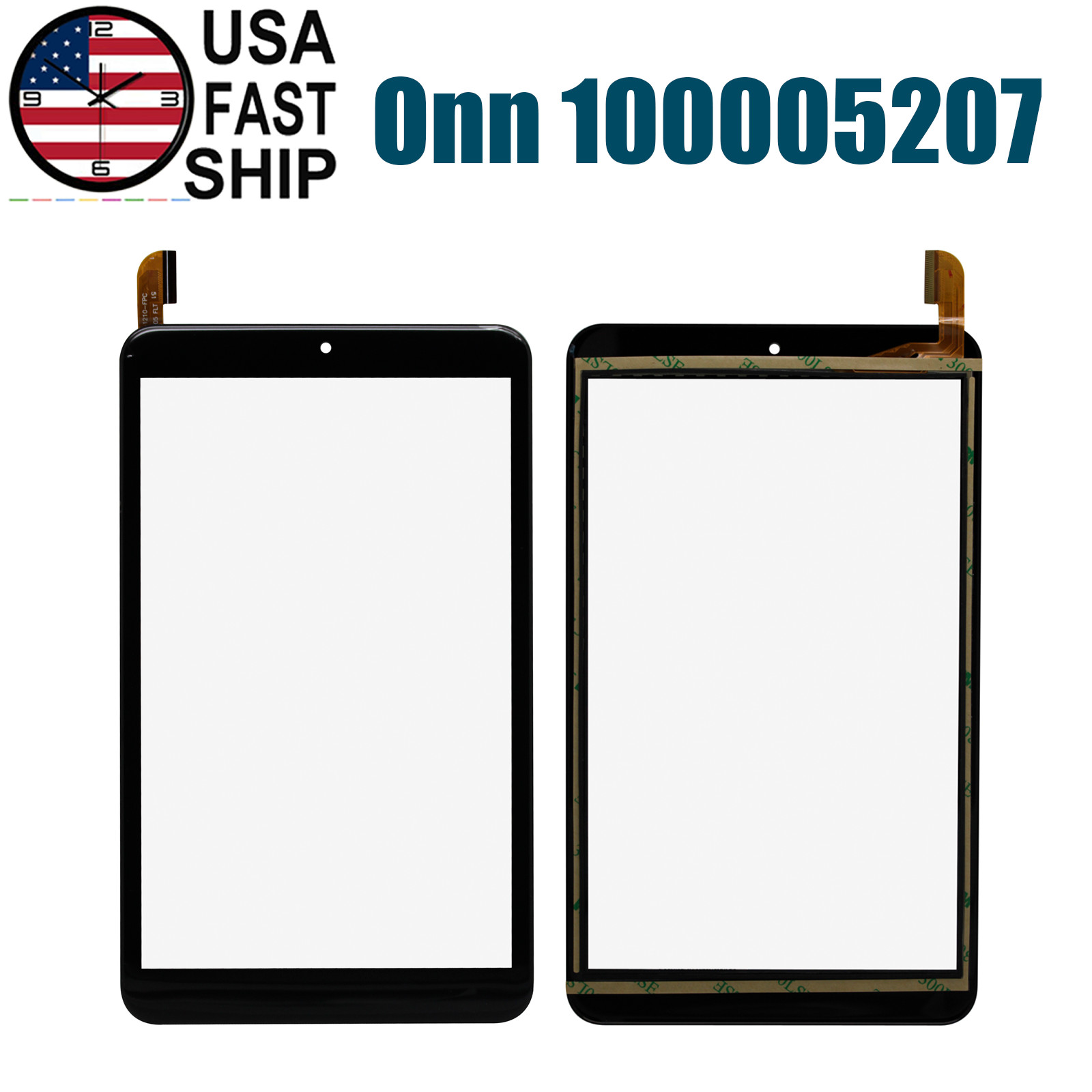 Onn Tab Surf 8" Tablet ONA19TB002 100005207 Touch Screen Digitizer MJK-1210-FPC