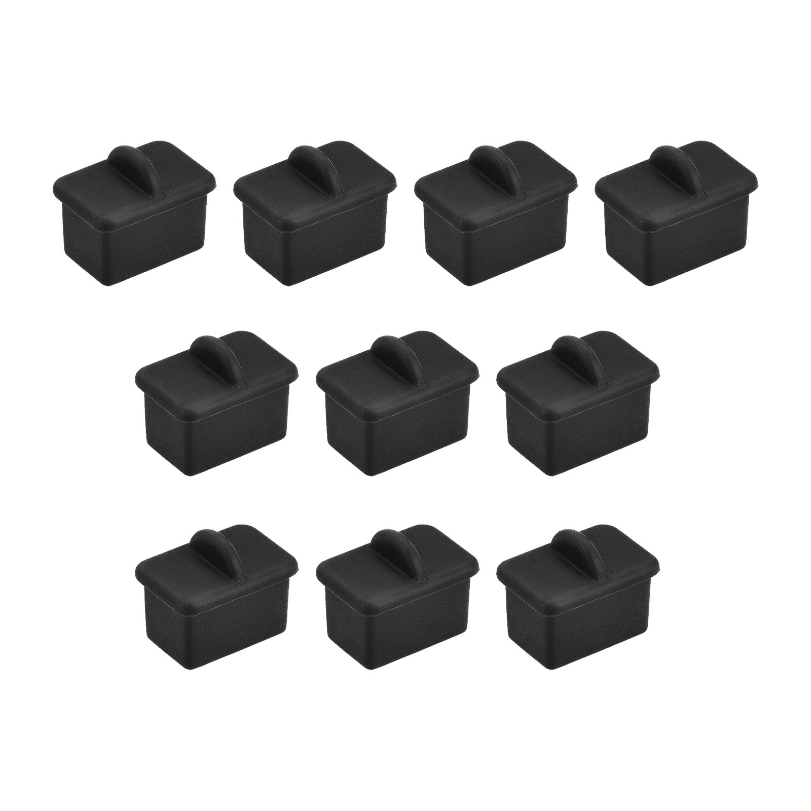 SFP-A Anti Dust Plug Port Dust Silicone Covers Caps Stoppers Black/10pcs