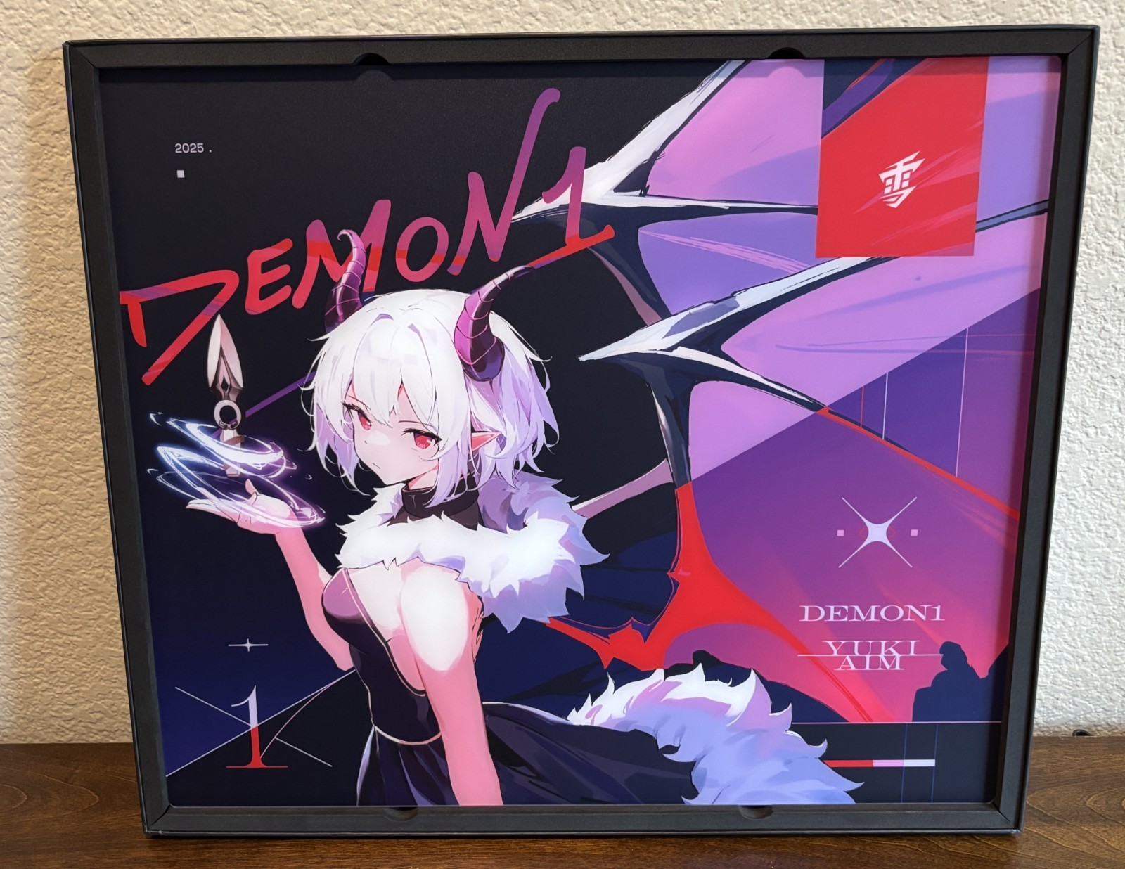 Yuki Aim x Demon1 Glass Mousepad Limited - LIMITED EDITION, RARE, CHEAP PRICE