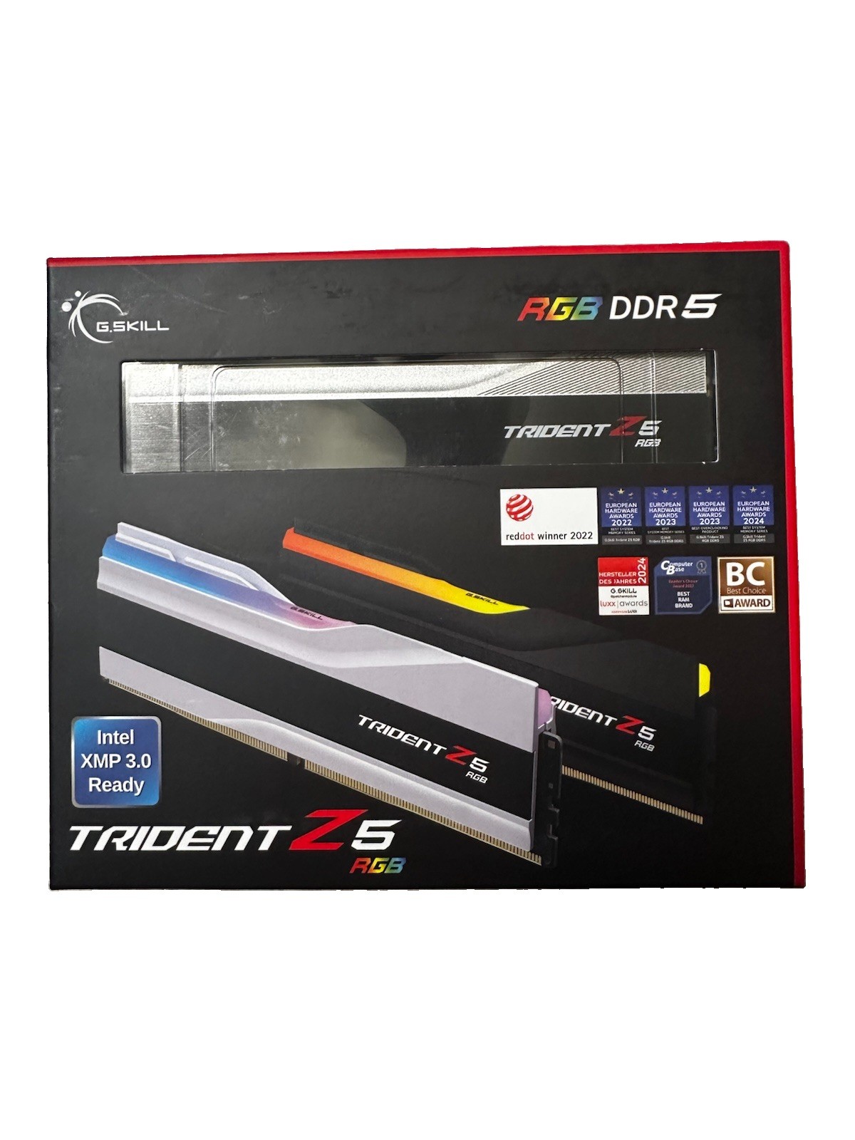 G.SKILL Trident Z5 RGB 32GB (2x16GB) DDR5-6000 CL36 XMP