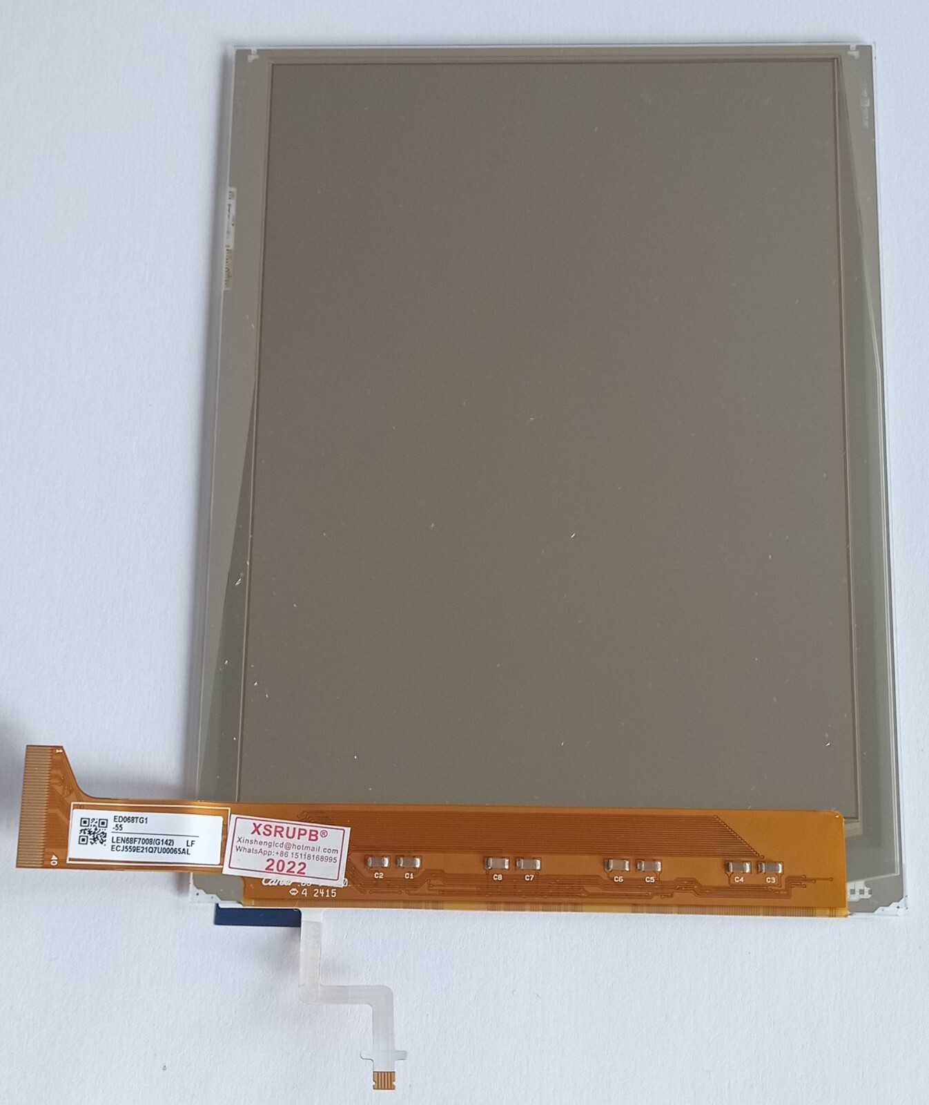 ED068TG1(LF) LCD Screen With Backlit For KOBO Aura HD eReader LCD Display