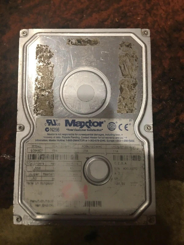 90648D3 maxtor 6.4GB udma 3.5 drive from hp