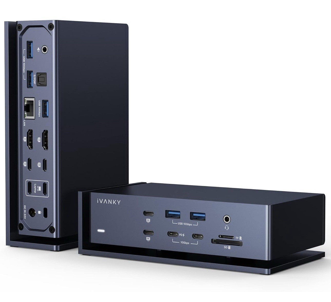 FusionDock Max 1 Thunderbolt 4, 20-in-1 Quad 6K@60Hz Monitor Docking Station .
