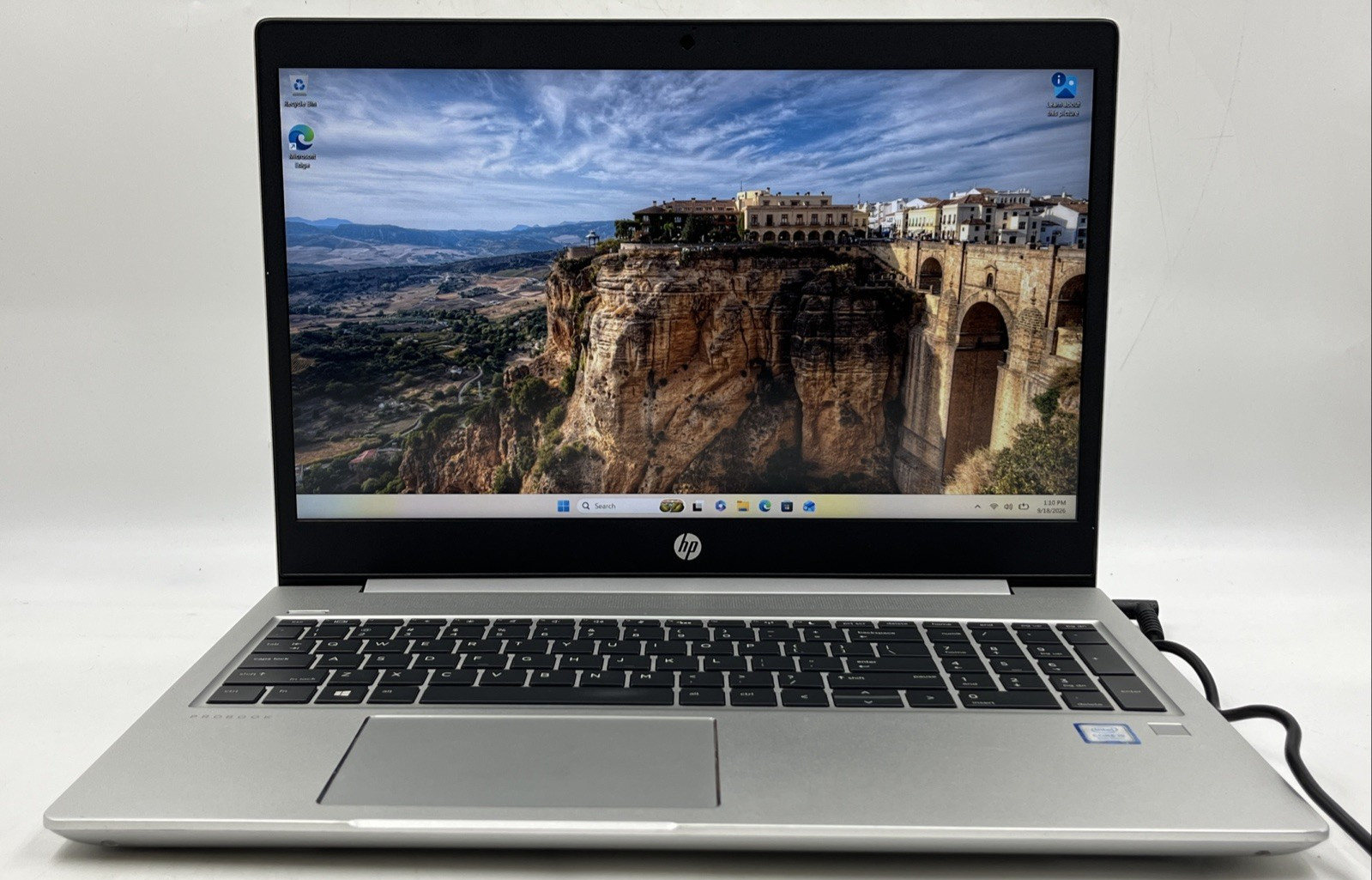 HP ProBook 450 G6 I5-8265U 1.6GHz 8GB 120GB SSD W11P - Bad Battery