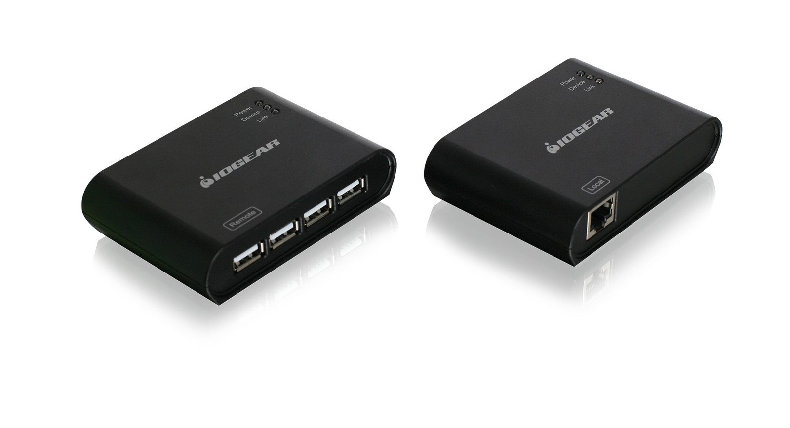 USB 2.0 4 Port USB Extender - Up To 165Ft - Cat5, Cat5e or Cat6 Ethernet - Hi...
