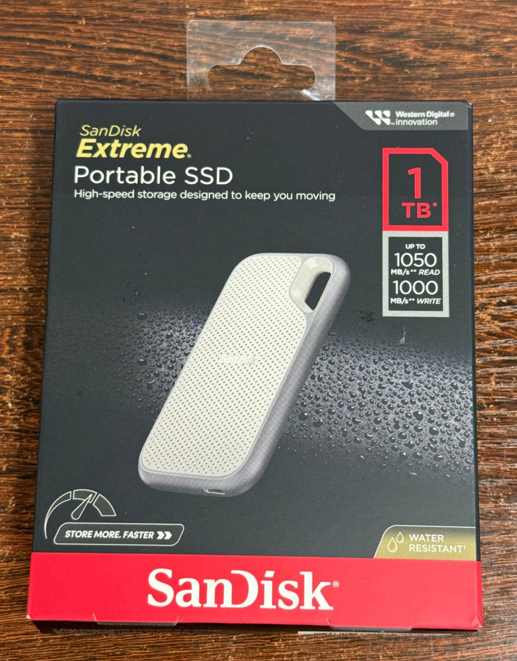 New SanDisk 1TB Extreme External Portable SSD Storage USB-C - Sealed in Box